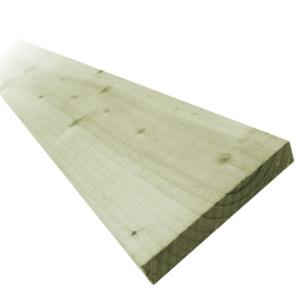 150 x 22mm Green Treated Fence Boards 2.40 mtr