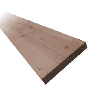 150 x 16mm x 1.5mtr Brown Treated Fence Board