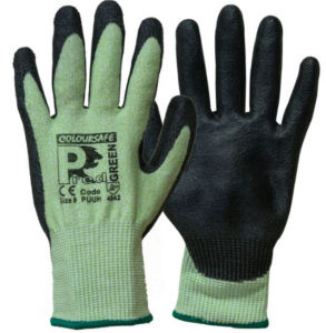 Pred Green PU Cut Protection Gloves