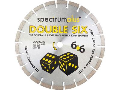 Spectrum Double Six Diamond Blades