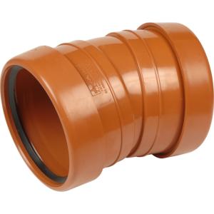 Aquaflow 110mm U/G 15 Deg Double Socket Bend UGB15