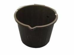 Contractors Black Plastic Bucket 3 Gallon