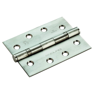 Grade 10 Washered Hinge Satin Stainless Steel 102mm 4" 