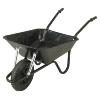 Black Contractors Wheelbarrow 85ltr