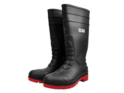 Safety Wellington Boots Black (steel toe cap)