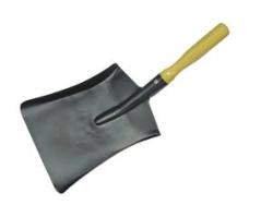 Faithfull Black Coal Shovel