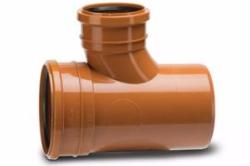 Polypipe 160mm x 110mm Double Socket Unequal Junction (UG644)