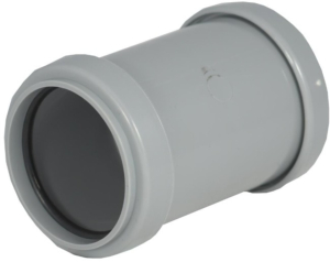 Brett Martin 32mm Grey Push Fit Straight Coupling W902G