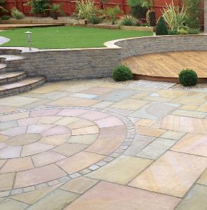 Harvest Sandstone Paving Calibrated 22.2m2 Project Pack