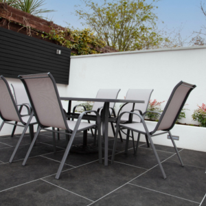 Cava Quartz Lustre (Black) 900 x 600 Porcelain Paving