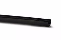 Polypipe 112mm Black Square Gutter (RRS201B)