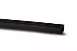 Aquaflow 114mm Black Square Gutter 4mtr AGS4BL