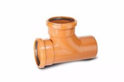 Polypipe 110mm Double Socket Equal Junction (UG424)