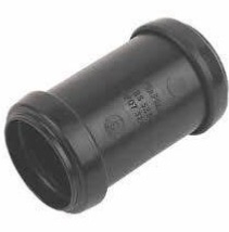 Brett Martin 32mm Black Push Fit Straight Coupling W902B