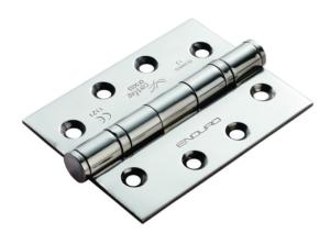 Ball Bearing Door Hinge Bright Stainless Steel 102mm 4"