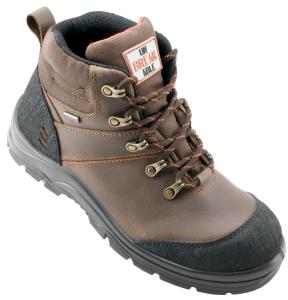 UNBREAKABLE Meteor Fully Waterproof Composite Safety Boot BROWN