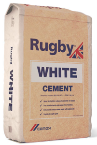 Rugby White Cement 25kg