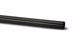 Aquaflow 68mm Black Round Downpipe