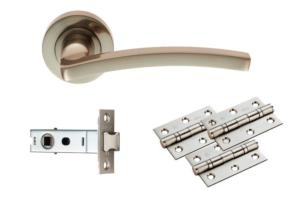 Tavira Ultimate Door Latch Pack Satin Nickel