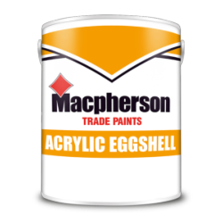 Macpherson Acrylic Eggshell 5ltr White