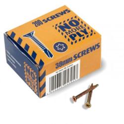 38mm No More Ply Self Drilling Screws Box of 200