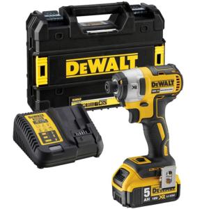 Dewalt XR 18v Brushless Impact Driver (1 x 5.0Ah Battery)