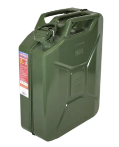 Faithfull Green Jerry Can 20ltr Metal