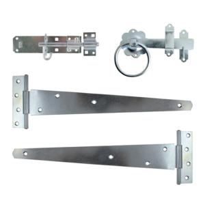 Side Gate Kit (Ring Latch) Zinc