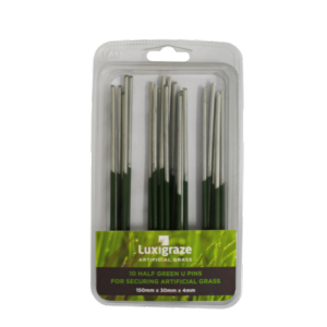 Luxigraze Artificial Turf U Pins (10 Pack)