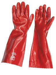 PVC Fully Coated Gauntlet Gloves