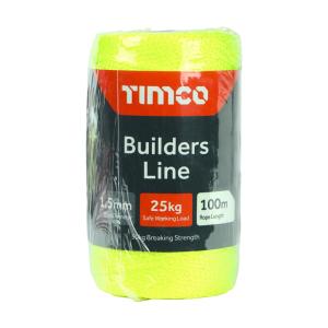 Builders Line Yellow 100Mtr