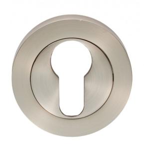 Escutcheon - Euro Profile Satin Nickel