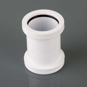 Brett Martin 40mm White Push Fit Waste Straight Connector W922W