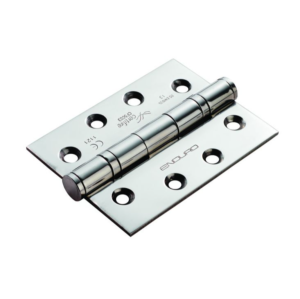 102mm Ball Bearing Hinges Bright SS Pack of 3