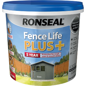 Ronseal Fencelife Plus Slate 5ltr