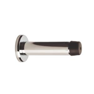 Doorstop Polished Chrome Cylinder with Rose