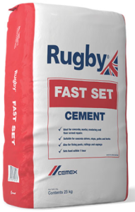 Rugby Fast Set Cement 25kg