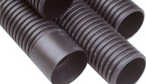 125mm x 3mtr ENATS Black 12/24 Electric Duct Single Socket