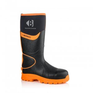Buckler Buckbootz S5 Safety Boots Black/Hi Vis Orange