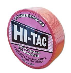 Hi-Tac Pink Scrim Tape 50mm x 90mtr