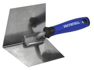 Faithfull Prestige Stainless Corner Trowel Internal 125 x 100mm