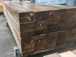225 x 75mm 4.8m Eased Edge C16 Green Treated Landscape Timber