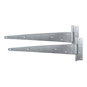 Strong Tee Hinge Galvanised Pair 