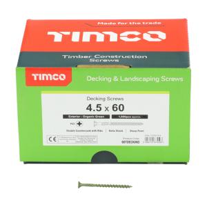 Timco Decking Screws 4.5 x 60mm Industry Pack (1000)