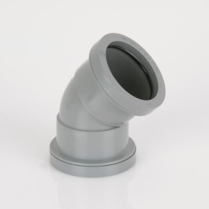 Brett Martin 32mm Grey Push Fit 135° Obtuse Bend W901G