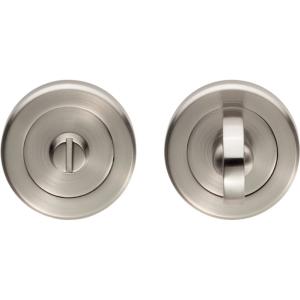 Turn & Release on Round Rose Satin Nickel SZR004SN