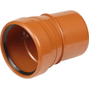 Aquaflow 110mm U/G 15 Deg Double Socket Bend UGSB15