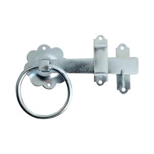 Ring Gate Latch 6" Zinc