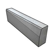 125 x 255 HB-BN Transition Kerbs *RIGHT HAND*