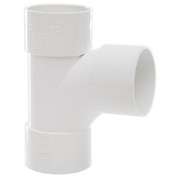 Floplast 40mm Solvent Weld Swept Tee 92.5° (WS23)
